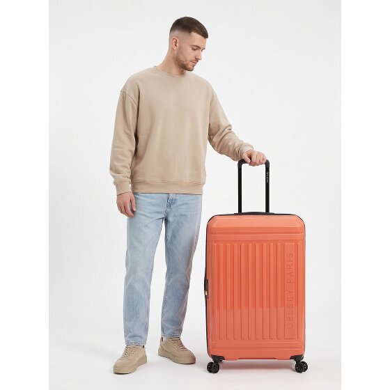 Delsey Paris Lutece Se 4 roues Valise cabine 79 cm '"avec soufflet d''extension"'