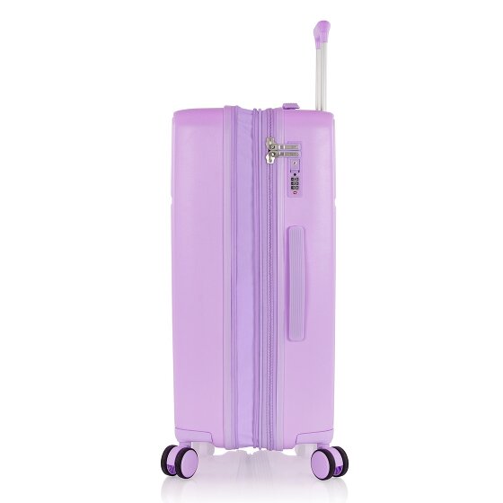 Heys Pastel 4 roulettes Trolley M 66 cm avec soufflet d'extension