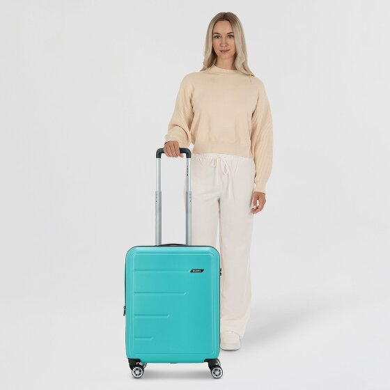 Gabol Future Plus 4 roulettes Trolley de cabine 55 cm avec soufflet d'extension