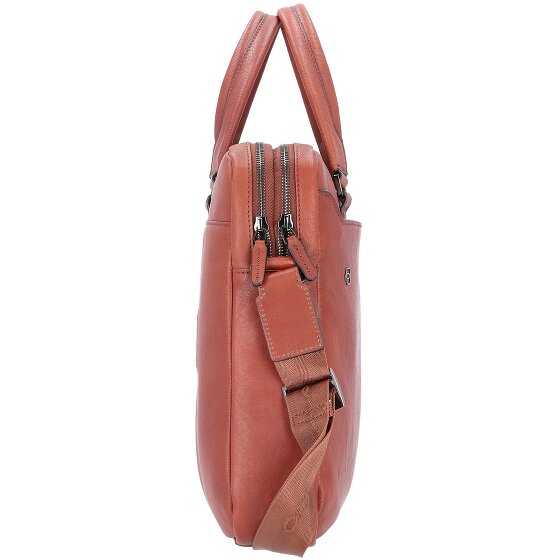 Piquadro Black Square Porte-documents en cuir 40 cm