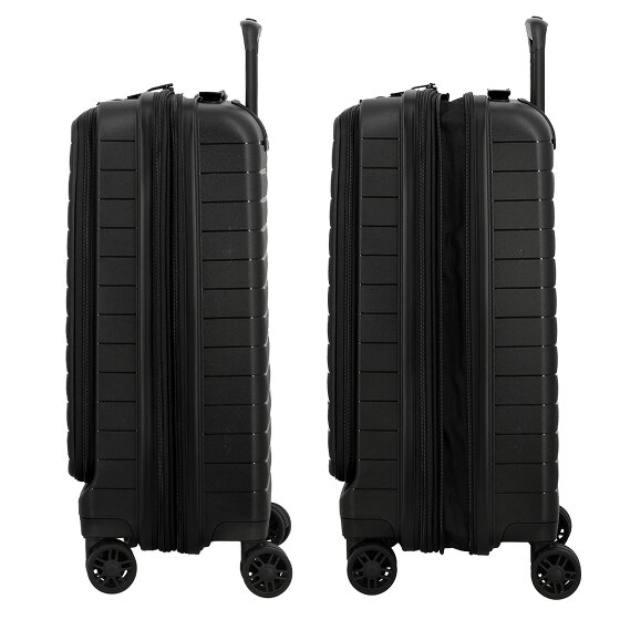 Jump Striper 4 roulettes Trolley de cabine 55 cm avec soufflet d'extension