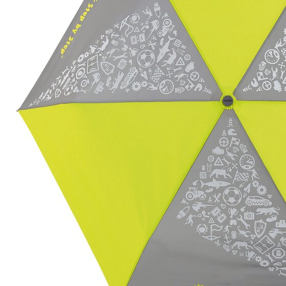 Step by Step Parapluie de poche pour enfants 22 cm avec éléments réfléchissants