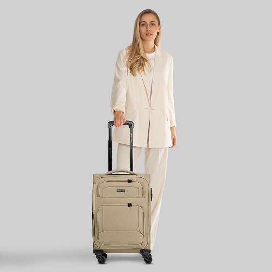 Smartbox Edition 04 4 roulettes Trolley de cabine 55 cm avec soufflet d'extension