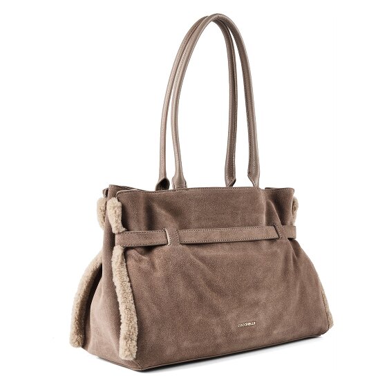 Coccinelle Sabine Sac à bandoulière Cuir véritable 36 cm