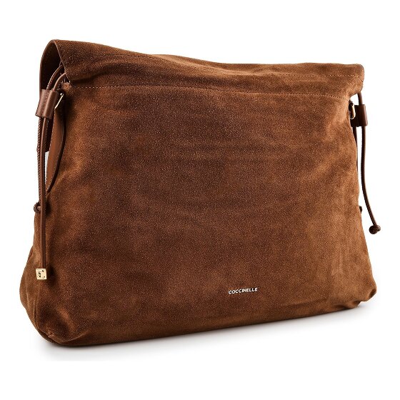 Coccinelle Lidia Sac à bandoulière Cuir véritable 40 cm