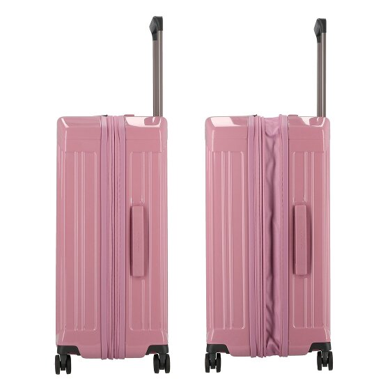 Piquadro PQ Light 4 roues Valise cabine 69 cm avec soufflet d'extension