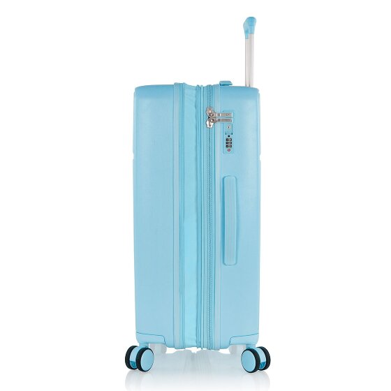 Heys Pastel 4 roulettes Trolley M 66 cm avec soufflet d'extension