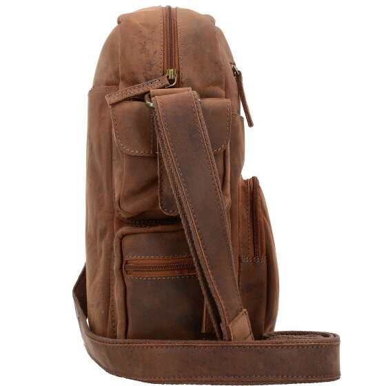 Greenland Nature Montenegro Sac à bandoulière en cuir 33 cm pour ordinateur portable