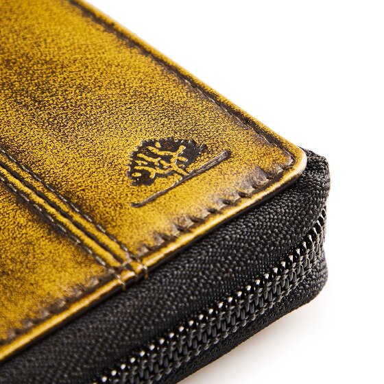 Greenburry Destressed Porte-monnaie Protection RFID Cuir 10.5 cm