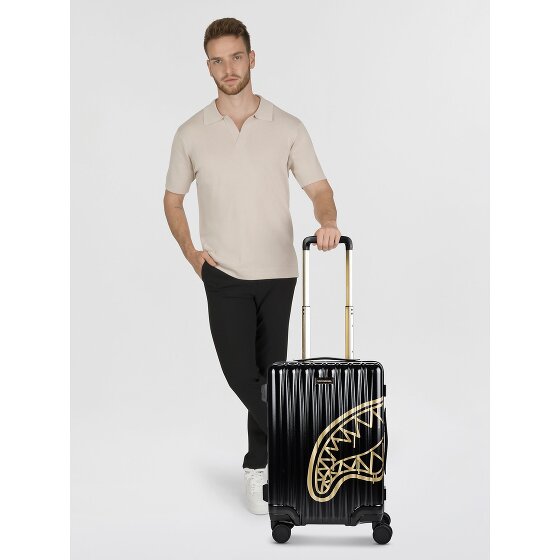 Sprayground That Gold Drap 4 roulettes Trolley de cabine 52 cm