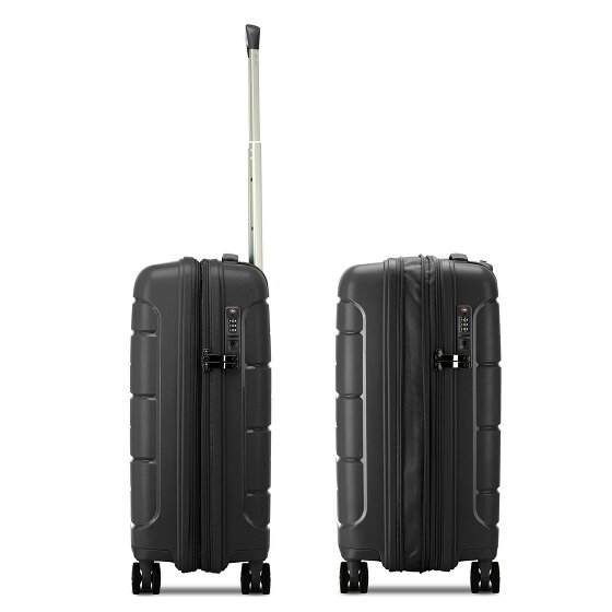 MODO by Roncato Starlight 3.0 4 roulettes Trolley de cabine 55 cm avec soufflet d'extension