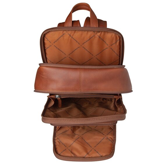The Chesterfield Brand Wax Pull Up Sac à dos professionnel Cuir 39 cm Compartiment pour ordinateur portable