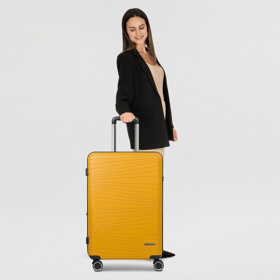 Franky Dallas 3.0 4 roues trolley M 65 cm avec soufflet d'extension