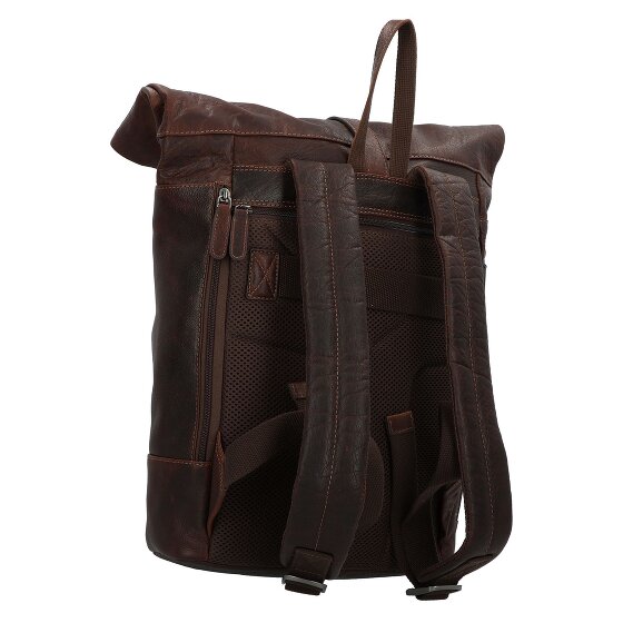 Jack Kinsky Porto Daypack Cuir 43 cm Compartiment pour ordinateur portable