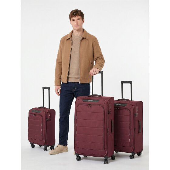 Travelite Skaii 4 roues Set de valises 3 pièces avec soufflet d'extension
