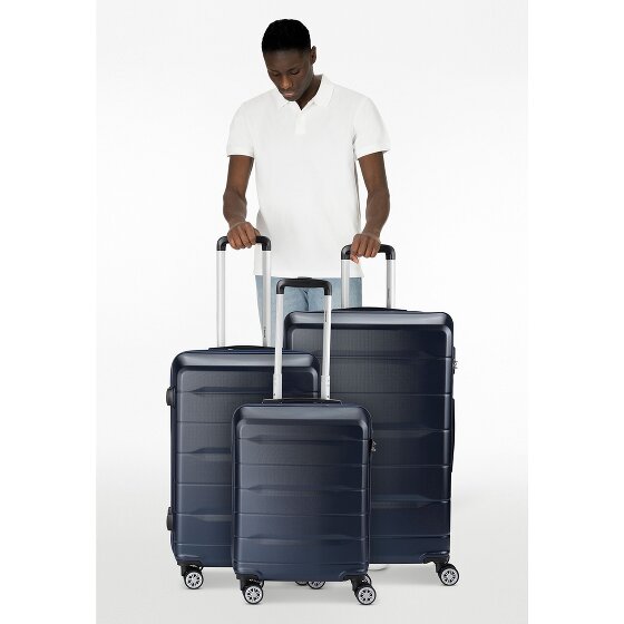 Benzi 5583 4 roulettes Set de valises 3 pièces