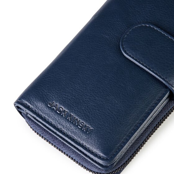 Jack Kinsky Livorno 1026 Porte-monnaie Protection RFID Cuir 9.5 cm