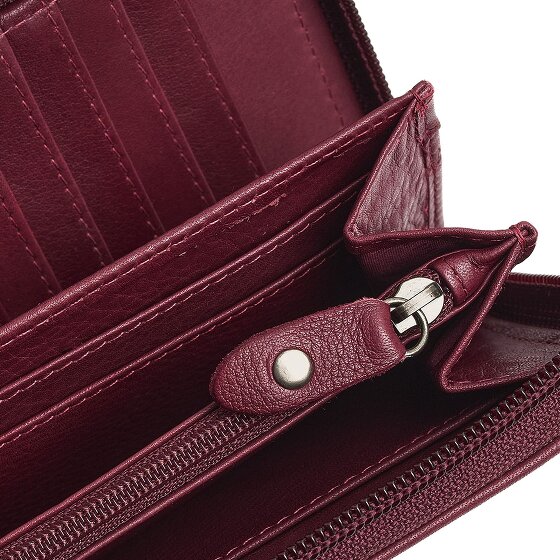 The Chesterfield Brand Mirelle Porte-monnaie Protection RFID Cuir véritable 19 cm