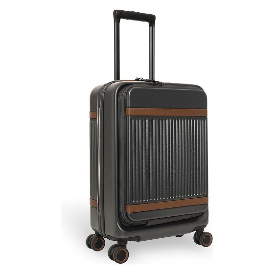 The Chesterfield Brand Zuna 4 roulettes Trolley de cabine S 55 cm Compartiment pour ordinateur portable