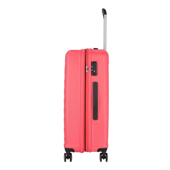 American Tourister Summer Square 4 roulettes Trolley 67 cm avec soufflet d'extension