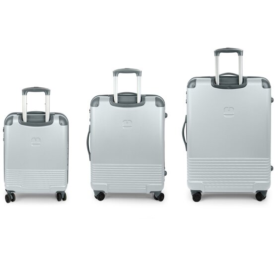 Gabol Balance XP 4 roues Set de valises 3 pièces avec soufflet d'extension
