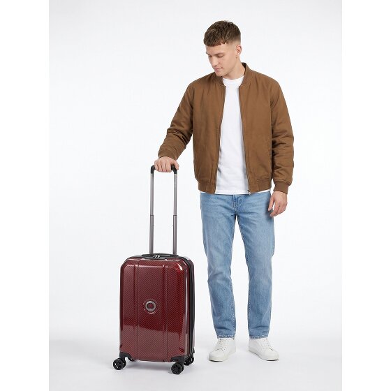 Delsey Paris Helium Ultimate 4 roues Valise cabine 55 cm '"avec soufflet d''extension"'