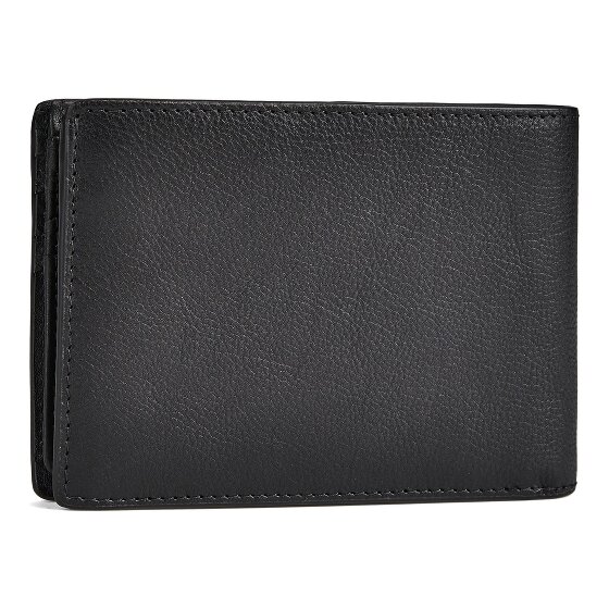 Piquadro Victor Porte-monnaie Protection RFID Cuir véritable 12.5 cm