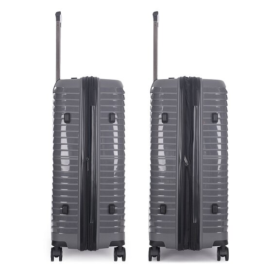 Stratic Bright+ 4 roulettes Trolley L 76 cm avec soufflet d'extension