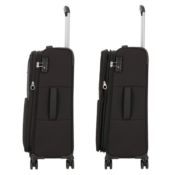 American Tourister Star Max 4 roulettes Set de valises 3 pièces avec soufflet d'extension