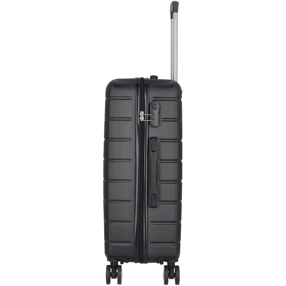 Nowi Bergamo 4 roulettes Set de valises 3 pièces