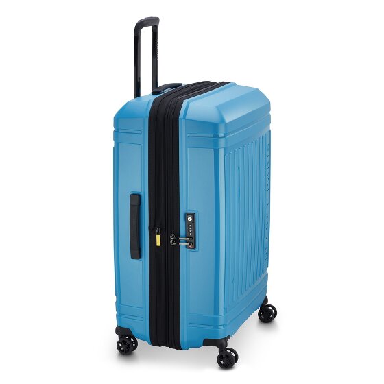 Delsey Paris Lutece Se 4 roues Valise cabine 75 cm '"avec soufflet d''extension"'