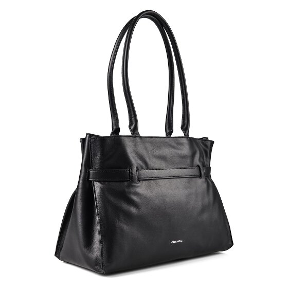 Coccinelle Sabine Sac à bandoulière Cuir véritable 36 cm
