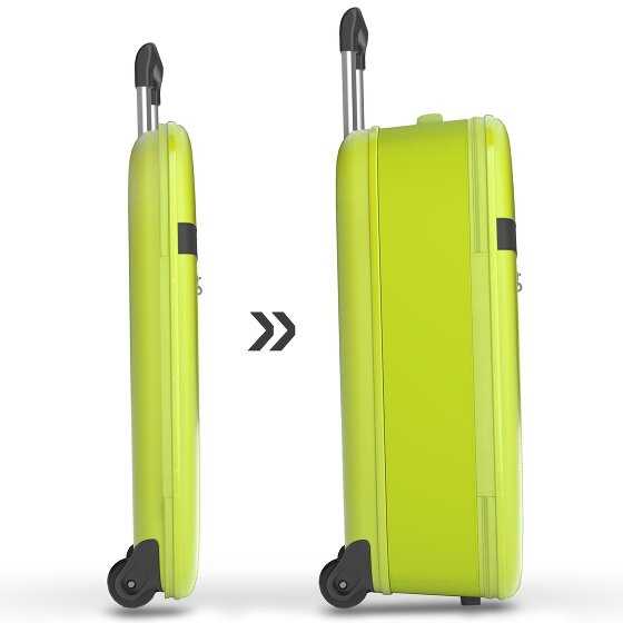 Rollink Aura Cabin, valise à roulettes pliable à 2 compartiments S 55 cm