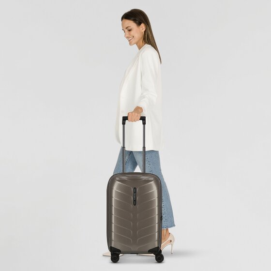 Samsonite Attrix 4 roulettes Trolley de cabine 55 cm avec soufflet d'extension