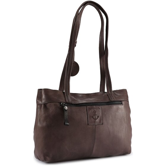 Harbour 2nd Urban Poets Zea Sac de shopper Cuir véritable 33 cm