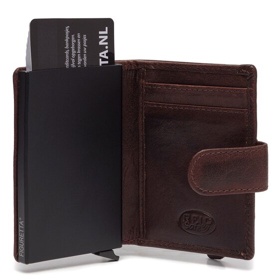 The Chesterfield Brand Prague Étui pour cartes de crédit Protection RFID Cuir 7 cm