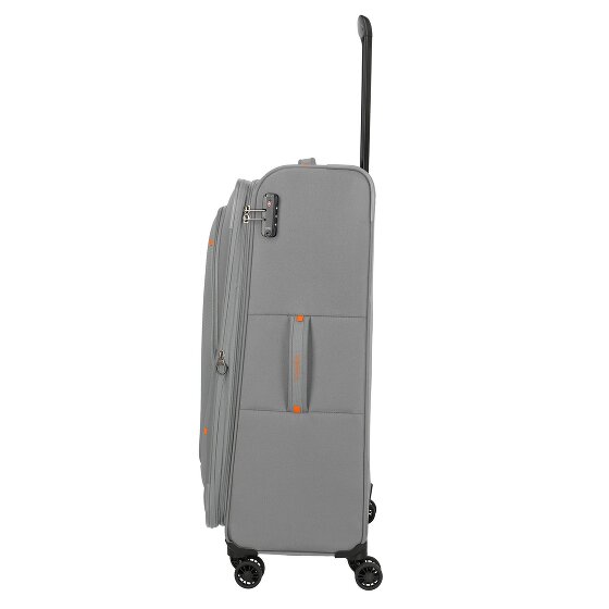 Travelite Umbria 4 roulettes Trolley L 77 cm avec soufflet d'extension