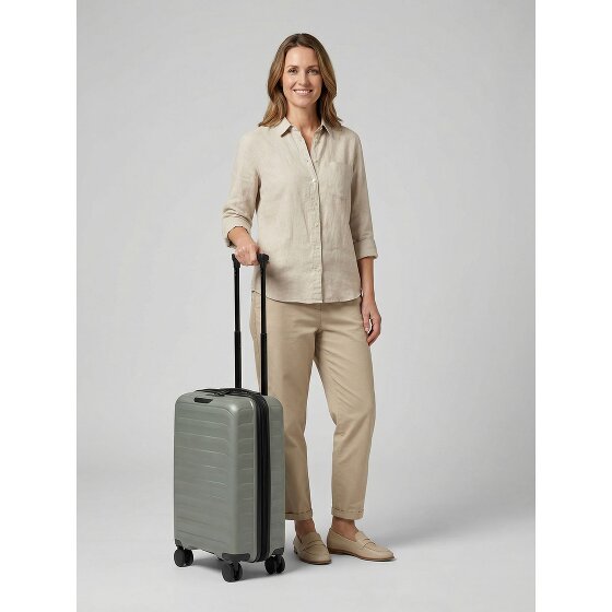 d&n Toronto 4 roues Valise cabine S 54 cm avec soufflet d'extension