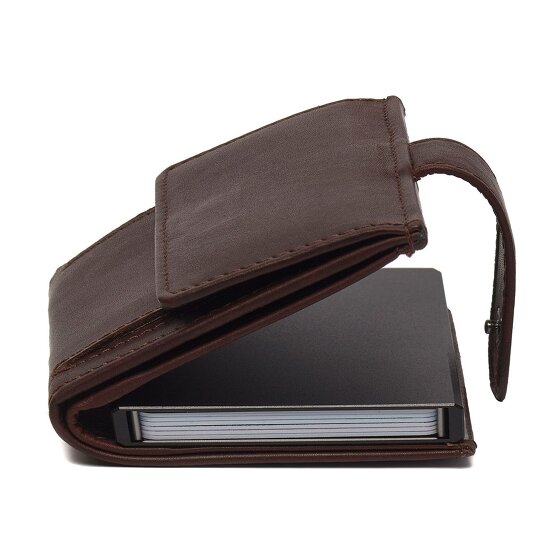 The Chesterfield Brand Leipzig Étui pour cartes de crédit Protection RFID Cuir 7.5 cm