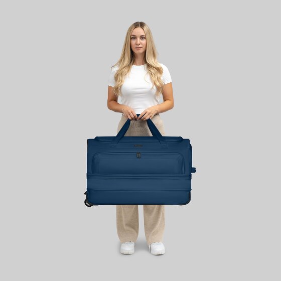 Redolz Sac de voyage Duffle Essentials à 2 roulettes 70 cm L avec soufflet d'extension