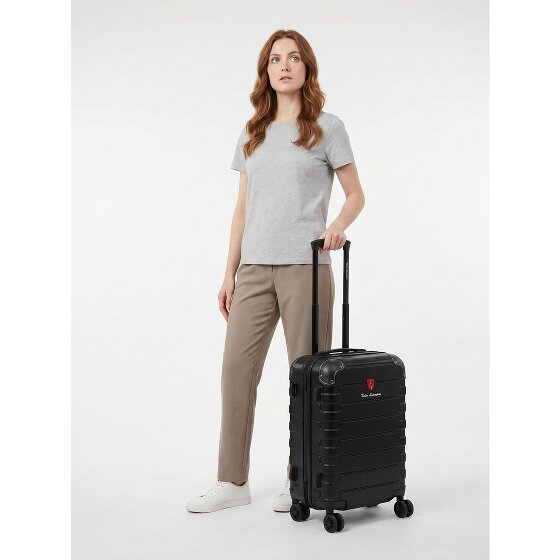 Tonino Lamborghini Milano 4 roues Valise cabine S 54 cm avec soufflet d'extension