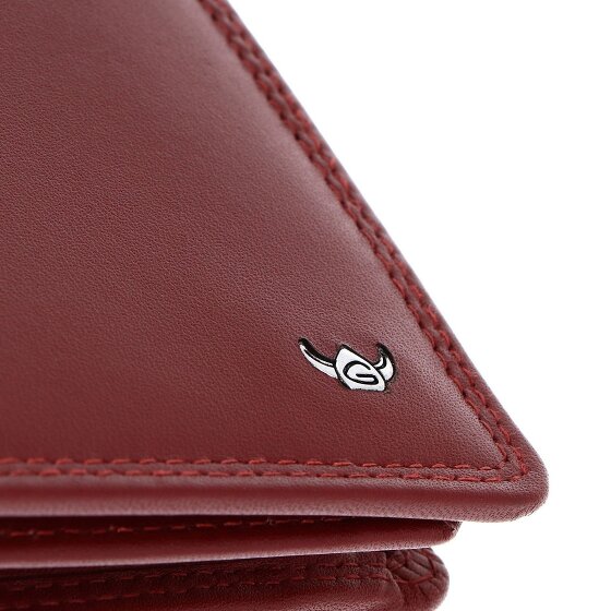 Golden Head Polo Porte-monnaie Protection RFID Cuir véritable 12 cm