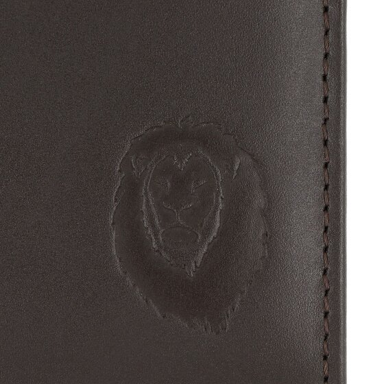 oxmox Leather Porte-monnaie Protection RFID Cuir véritable 11 cm