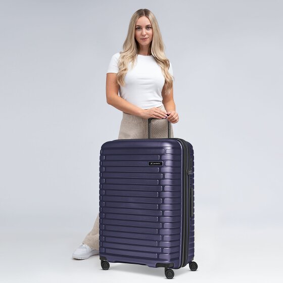 Pactastic Collection 04 THE LARGE + 4 roues Valise cabine L 75 cm avec soufflet d'extension