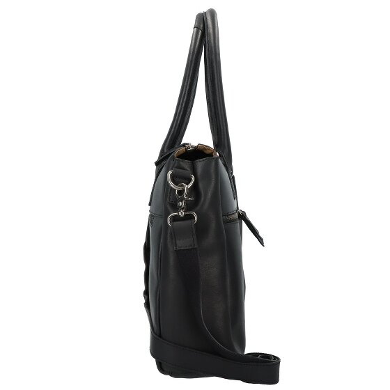 Burkely Vintage Valerie Sac à bandoulière en cuir 39 cm Compartiment pour ordinateur portable