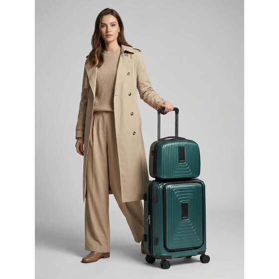 Redolz Essentials 14 Set de valises 2 pcs. trolley cabine avec soufflet extensible + beautycase