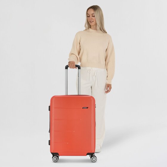 Gabol Future Plus 4 roulettes Trolley 66 cm avec soufflet d'extension