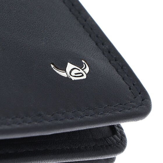 Golden Head Polo Porte-monnaie Protection RFID Cuir véritable 12.5 cm