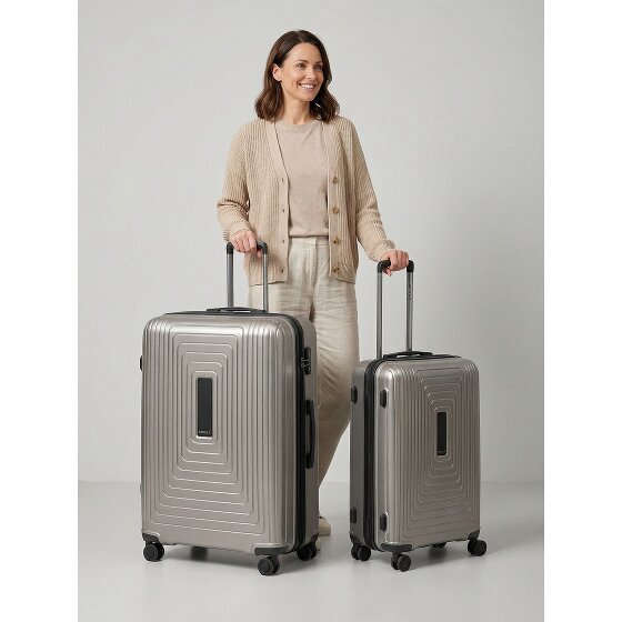 Redolz Essentials 14 4 roulettes Set de valises 2 pièces avec soufflet d'extension