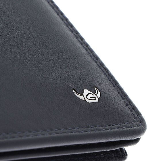 Golden Head Polo Porte-monnaie Protection RFID Cuir véritable 13 cm